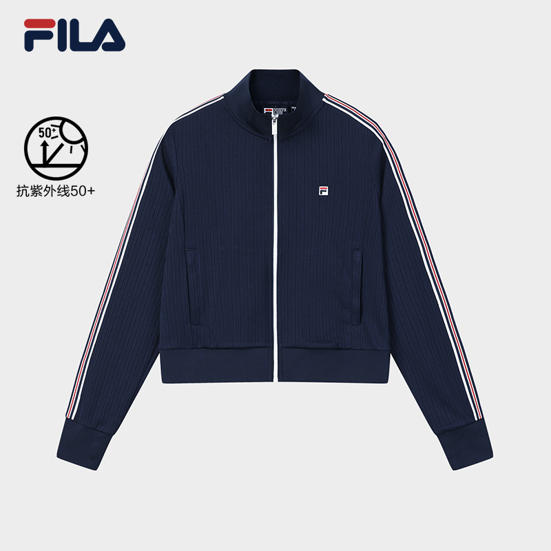 FILA WOMEN'S HERITAGE Knitted Long Sleeve Jacket | FILA Official Online