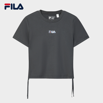 FILA WOMEN'S ORIGINALE Knitted Short Sleeve Top
