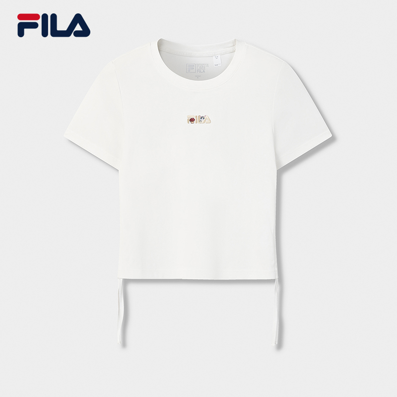 FILA WOMEN'S ORIGINALE Knitted Short Sleeve Top