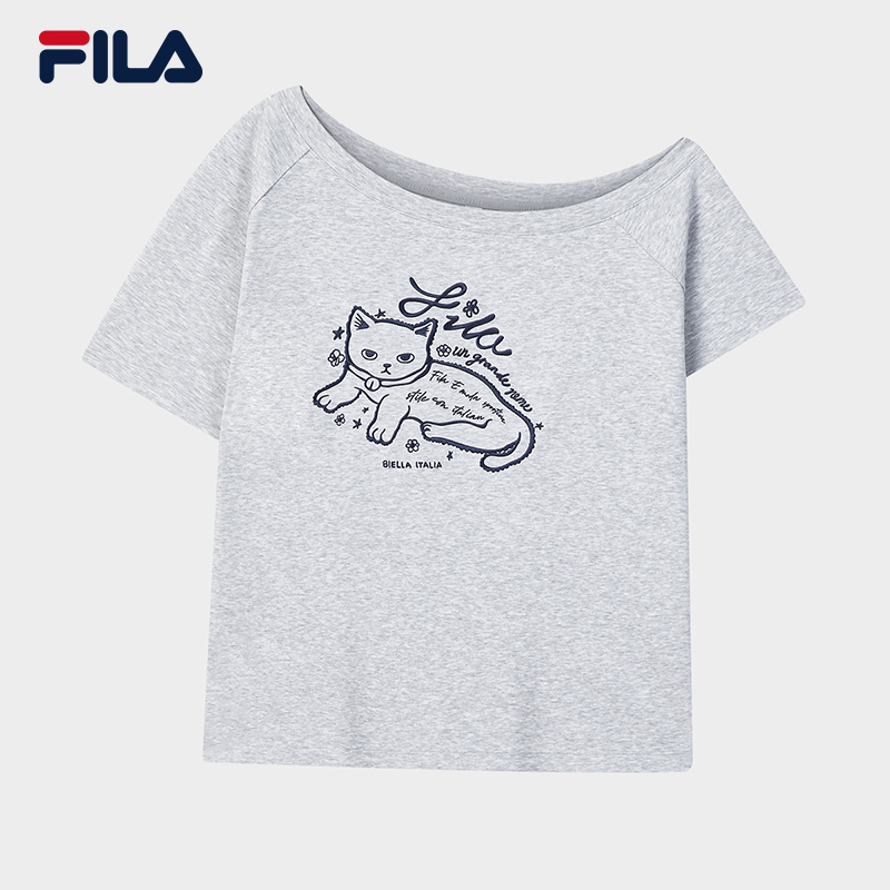FILA WOMEN'S ORIGINALE Knitted Short Sleeve Top