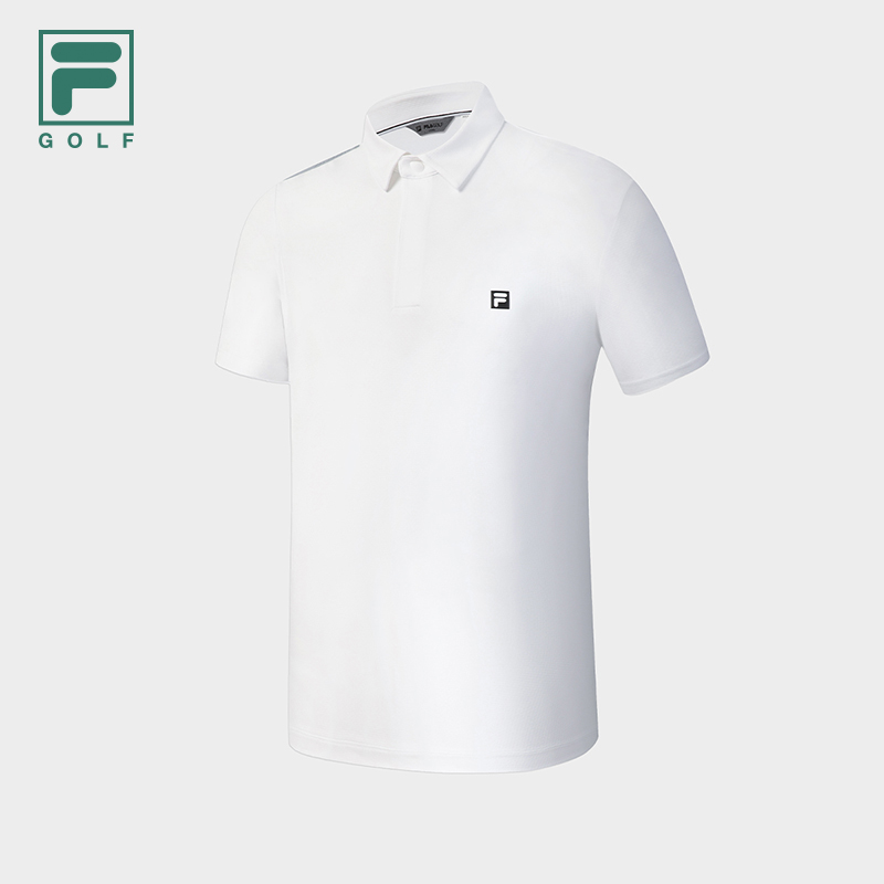 FILA MEN'S GOLF Knitted Short Sleeve Polo Shirt