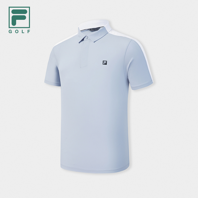 FILA MEN'S GOLF Knitted Short Sleeve Polo Shirt