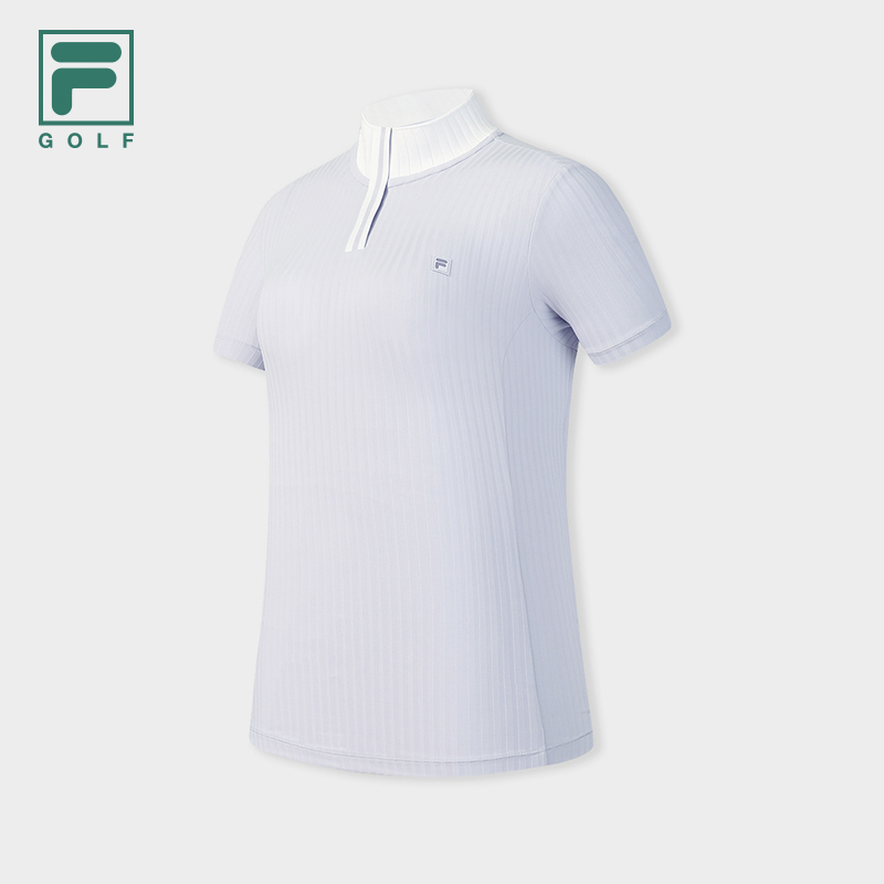 FILA WOMEN'S GOLF Knitted Short Sleeve Top