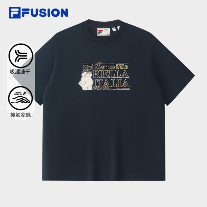 FILA X MOONGE UNISEX Knit T-Shirt
