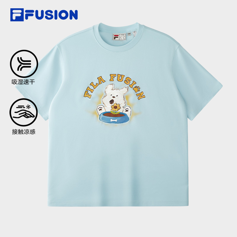 FILA X MOONGE UNISEX Knit T-Shirt