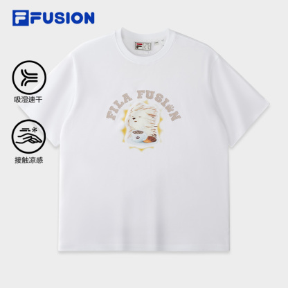FILA X MOONGE UNISEX Knit T-Shirt