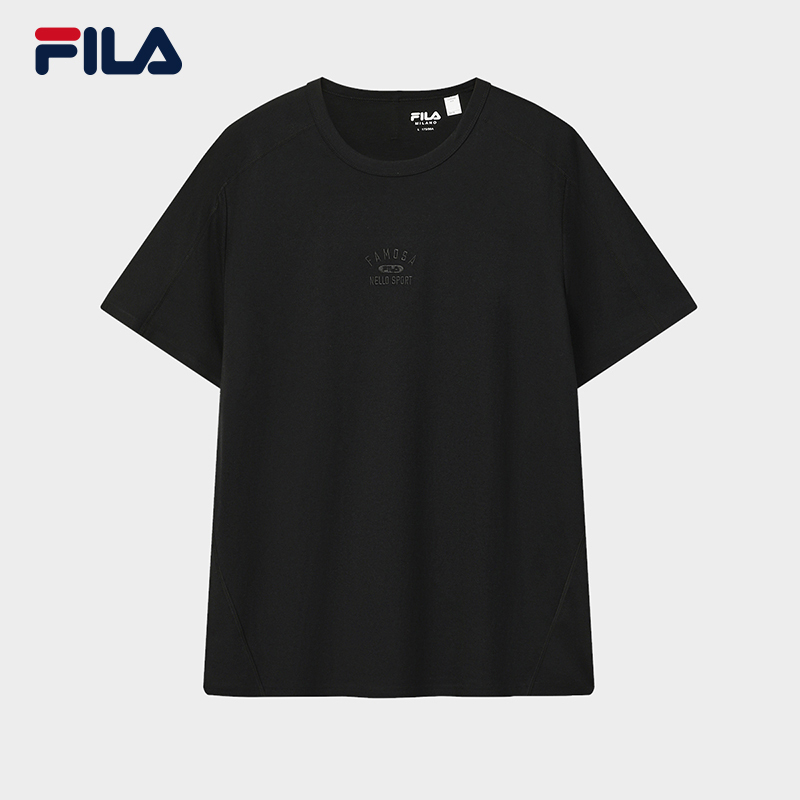 FILA CORE Men MILANO Knitted Short Sleeve Top