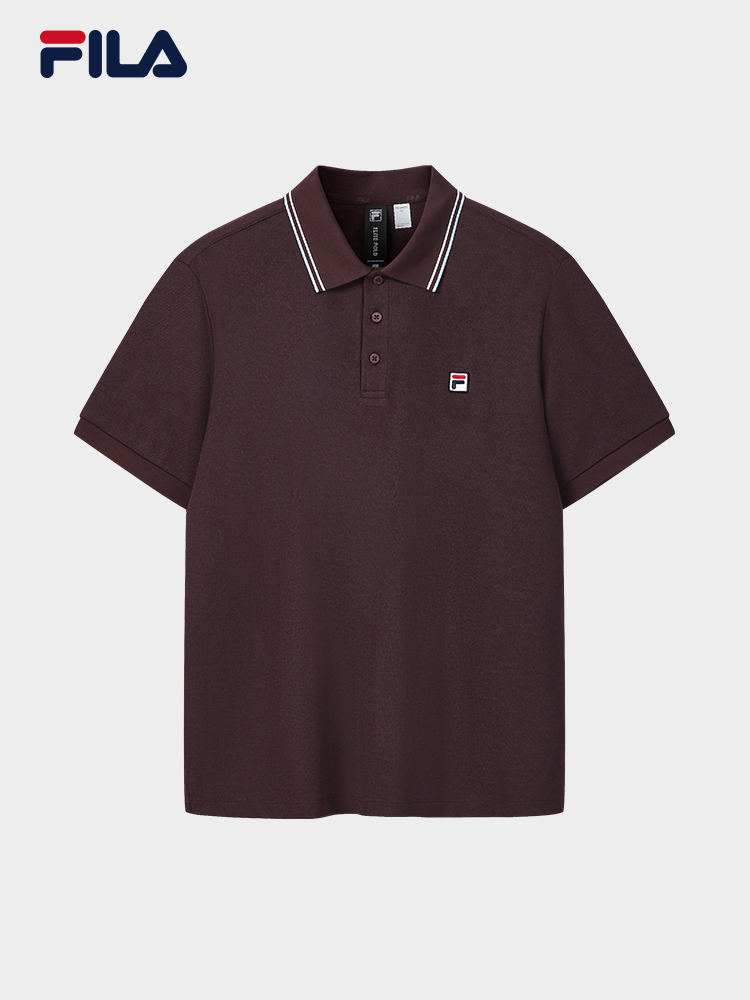 Shop FILA MEN'S F.C. Knitted Short Sleeve Polo Shirt | FILA Official Online