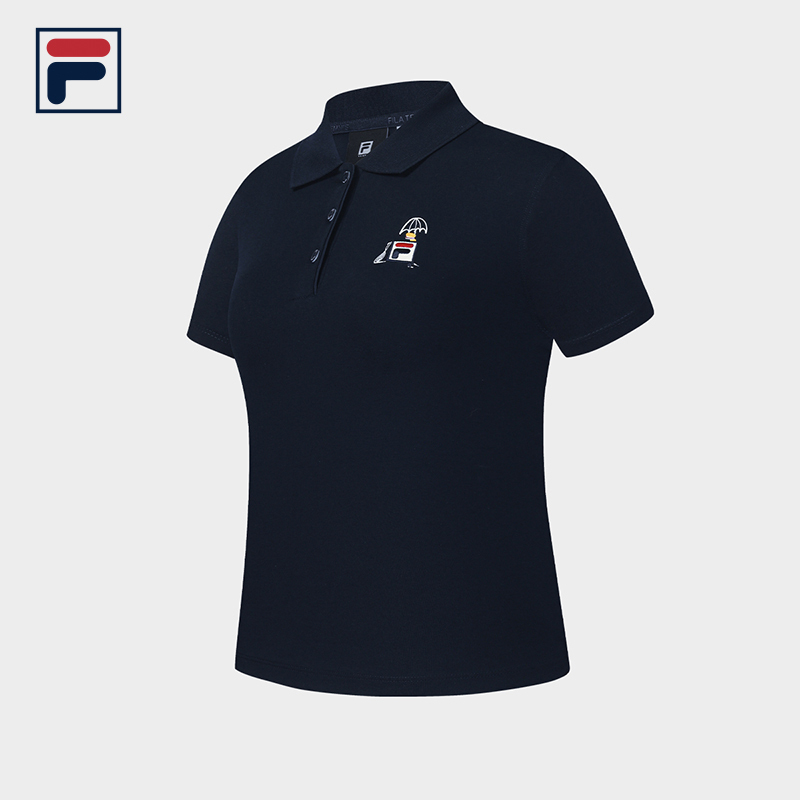 FILA CORE Women's TENNIS COURT Short Sleeve Polo