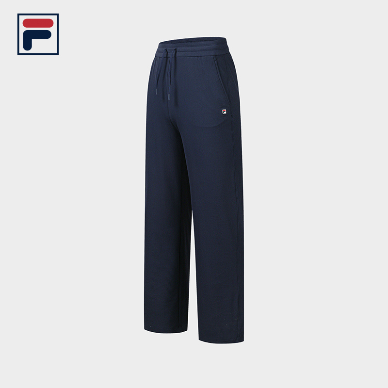 FILA CORE Women's TENNIS Warm-Up Track Pants in Dark Blue
