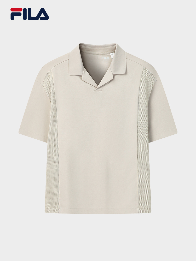 Shop FILA MEN'S MILANO Knitted Short Sleeve Polo Shirt | FILA Official Online