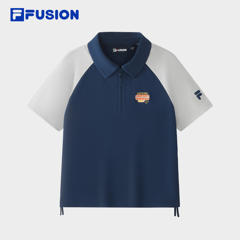 FILA FUSION Women WORKWEAR Knit Short Sleeve Tee