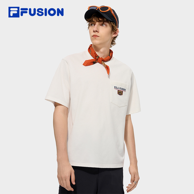 FILA FUSION Men WORKWEAR Knit Short Sleeve Tee