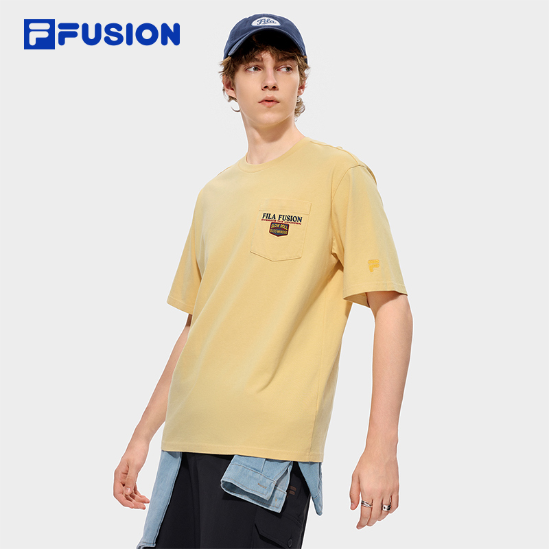 FILA FUSION Men WORKWEAR Knit Short Sleeve Tee