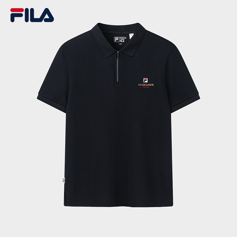 FILA CORE Men HERITAGE Knit Polo Shirt