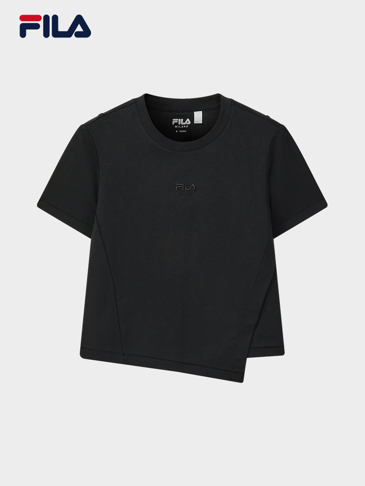 FILA WOMEN'S MILANO Knitted Short Sleeve Top