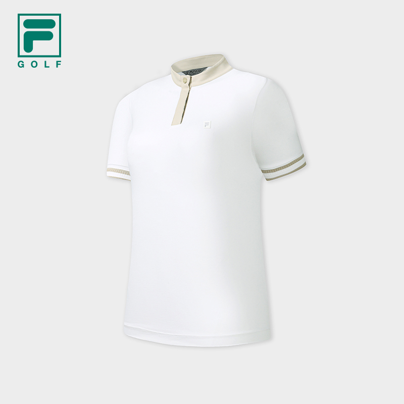 FILA CORE Women GOLF Knit Short Sleeve Tee