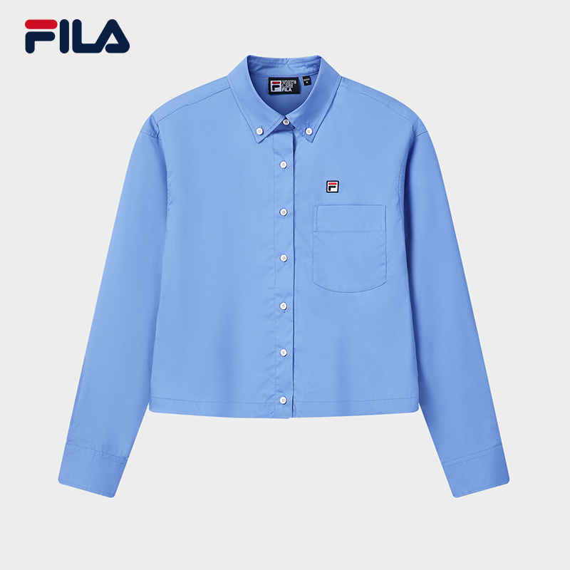 FILA WOMEN'S HERITAGE Woven Long Sleeve Shirt