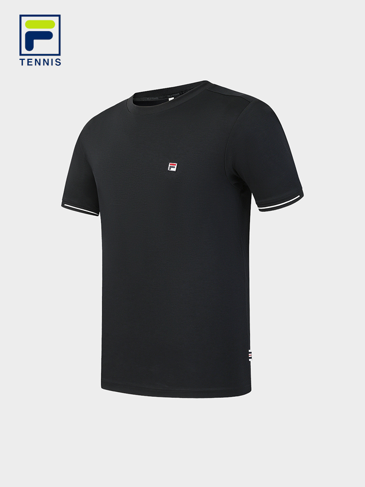 FILA MEN'S TENNIS Knitted Short Sleeve Top
