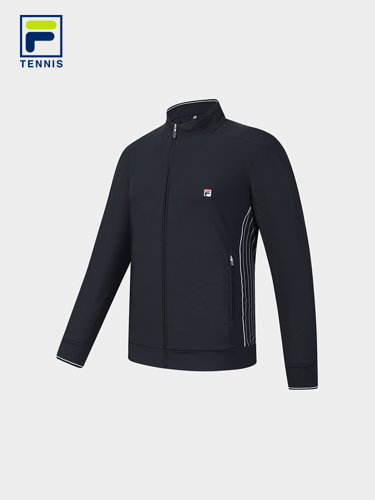 FILA MEN'S TENNIS Knitted Long Sleeve Jacket