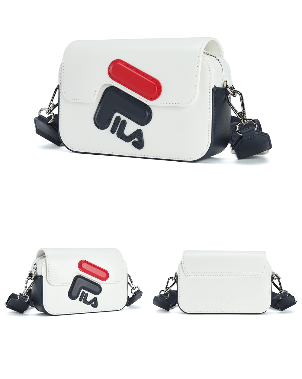 FILA CORE LIFESTYLE CROSSBODY BAG Women Crossbody Bag (Black / White)
