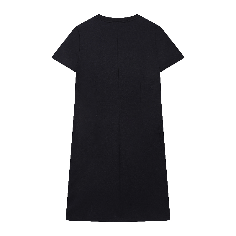 FILA CORE Women's WHITE LINE Dress in Navy