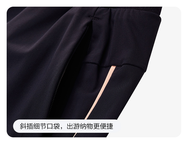 (130-165cm) FILA KIDS ART IN SPORTS PERFORMANCE TENNIS Girl's Knit Pants in Navy
