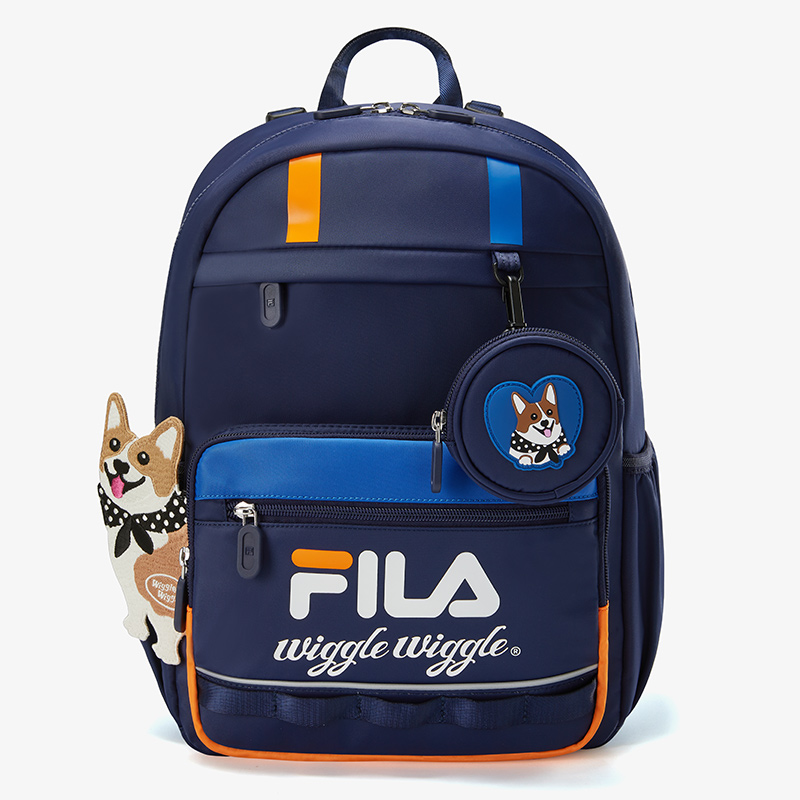 【wiggle wiggle】韓国人気★ Nylon Backpack (M) wiggle wiggle】韓国人気☆ WGWG Backpack & Pouch Set (wiggle