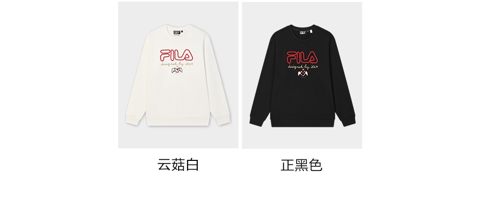 FILA CORE LIFESTYLE ORIGINALE FILA SOPHEY Men Sweatshirt (Black / White)