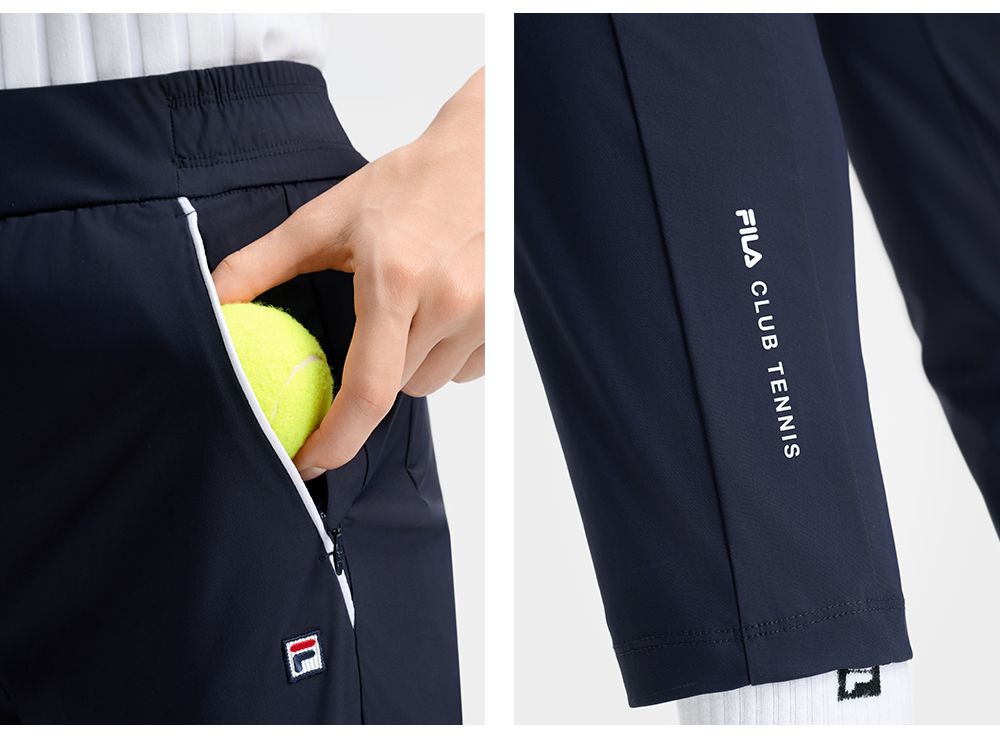 FILA CORE ATHLETICS TENNIS1 ART IN SPORTS Women Knit Pants (Navy)