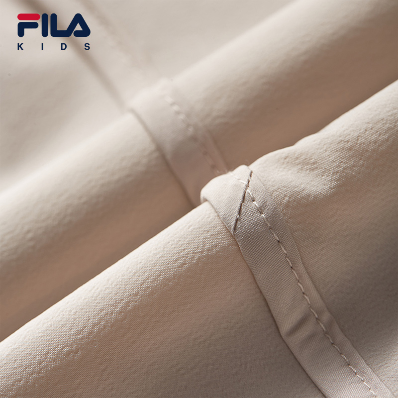 FILA KIDS WHITE LINE x RMN Boys Woven Short Pants in Light Khaki