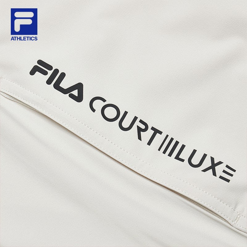 FILA CORE SPORTS ATHLETICS TENNIS Men Woven Top in Beige