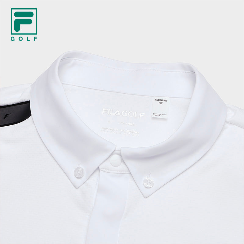 FILA CORE ATHLETICS GOLF Men Short Sleeve Polo in White – FILA SG