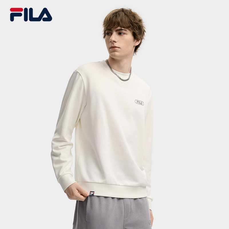 FILA CORE LIFESTYLE FILA ORIGINALE Men Sweatshirt (Black/Ash)