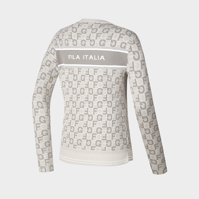 FILA CORE ATHLETICS GOLF Women Knit Sweater in Full Print
