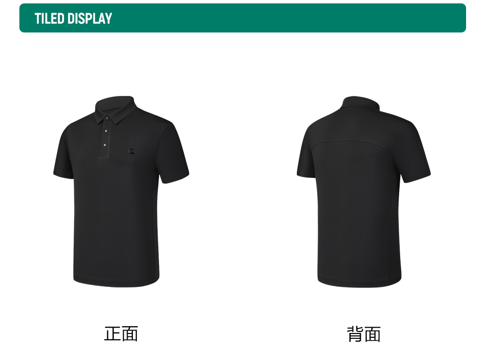 FILA CORE ATHLETICS GOLF2 Men Short Sleeve Polo (Black)