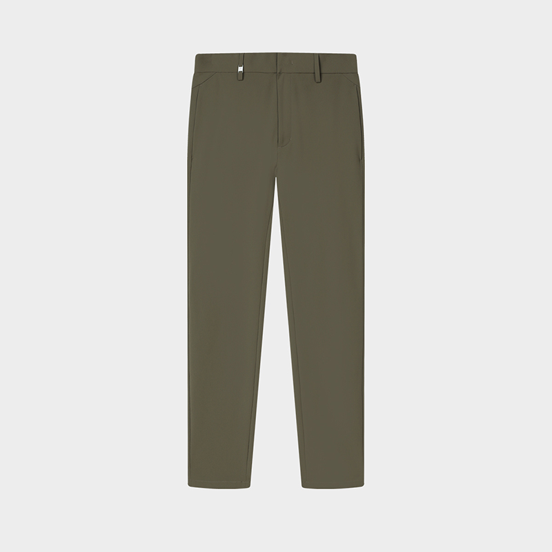 FILA CORE WHITE LINE BLUE Men's Woven Pants in Brown