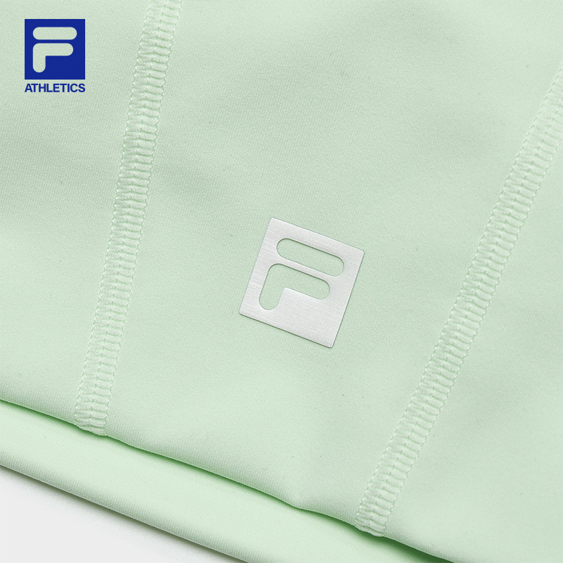 FILA CORE BLACK ATHLETICS FITNESS Women Sports Bra in Light Green