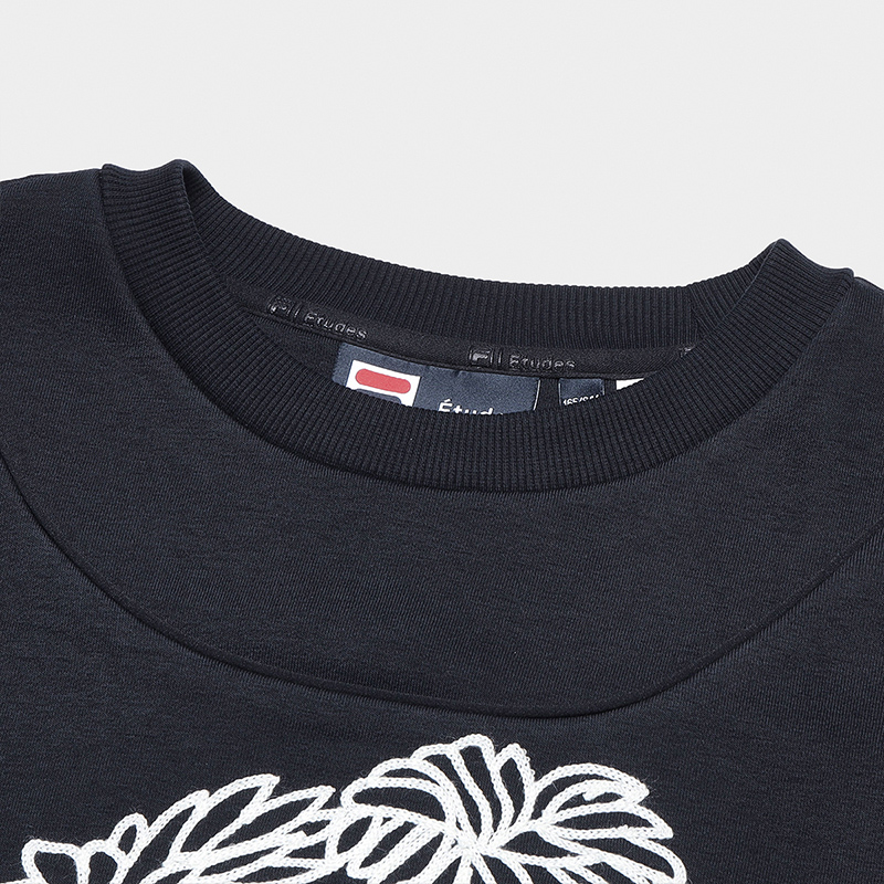 FILA CORE x ETUDES ANOTHER CLUB Women's Sweat in Navy