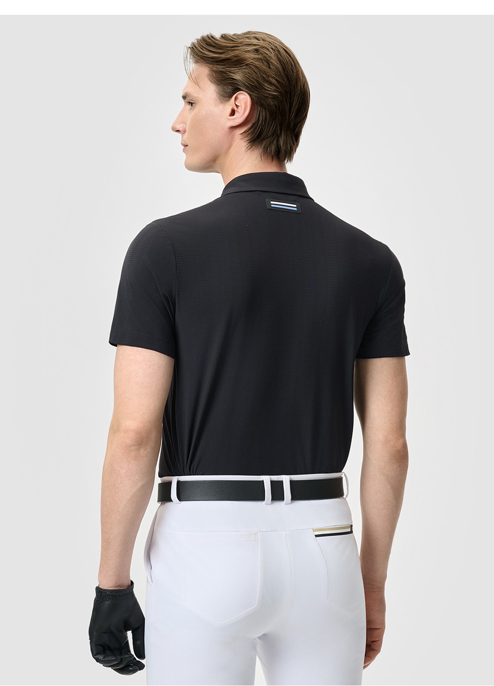 FILA CORE ATHLETICS GOLF STATELY FLORAL Men Polo T-shirt (Black)