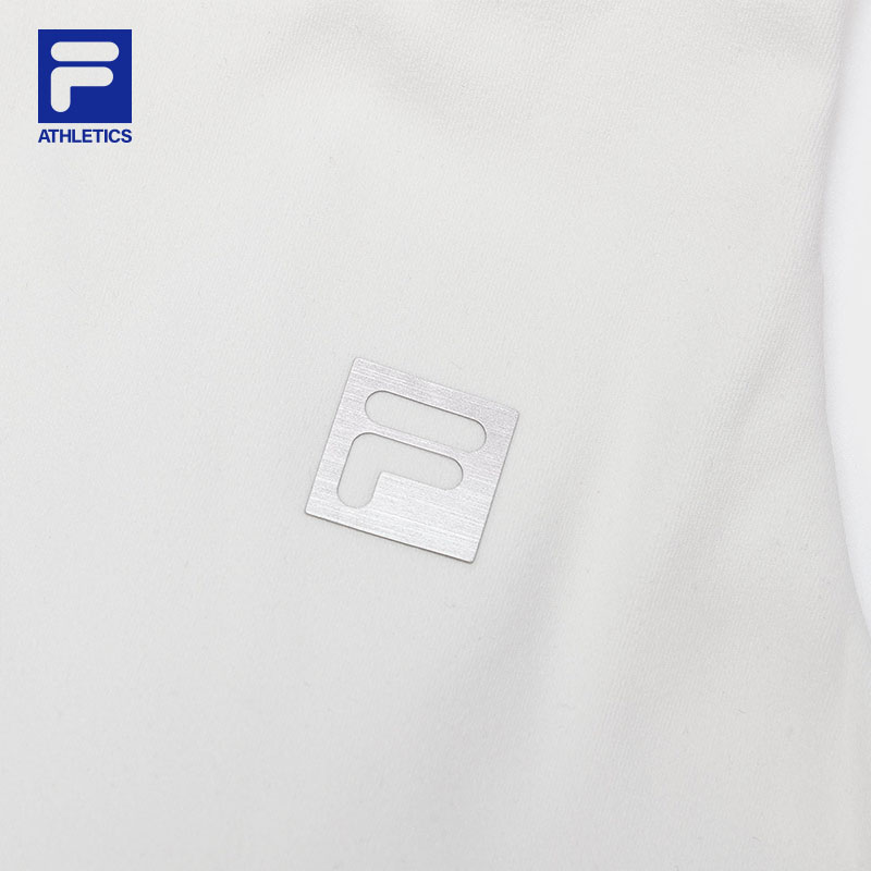 FILA CORE ATHLETICS FITNESS Women Sports Bra in White