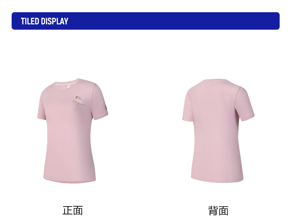 FILA CORE ATHLETICS FILA-FIT WOMEN Women Short Sleeve T-shirt (Violet / White)
