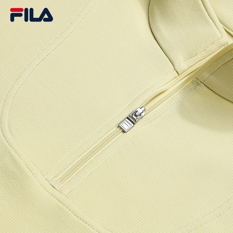 FILA CORE LIFESTYLE WHITE Women Long Sleeve Top
