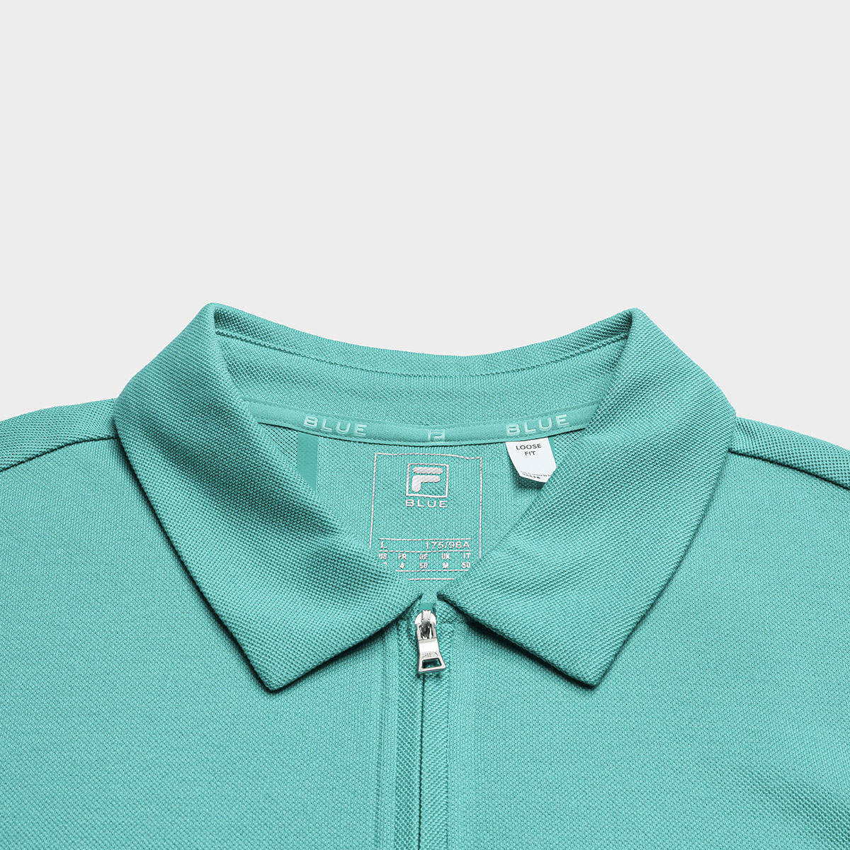 FILA Men Knitted Short Sleeve Polo Shirt