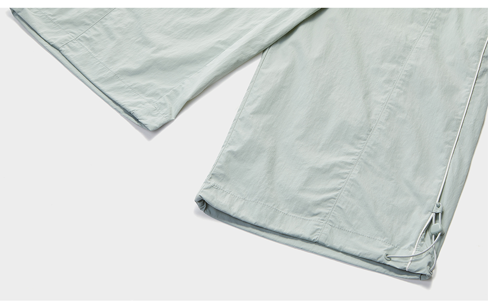 FILA FUSION INLINE FUSION LIFE FUSIONEER IVORY OASIS Women Woven Pants (Light Green)