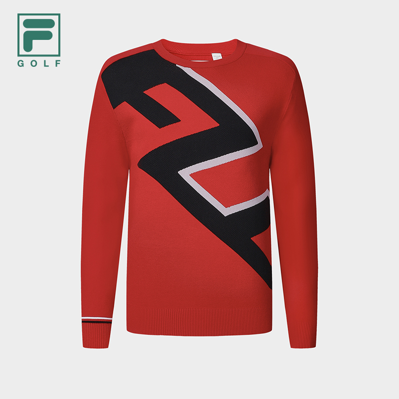 FILA CORE ATHLETICS GOLF Men's Knit Sweater in Navy