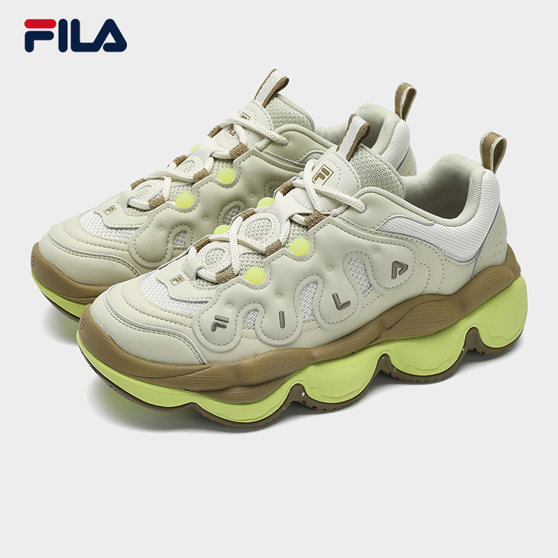 FILA CORE FASHION PEASE Women Sneakers (Peas/ Beige Cream White
