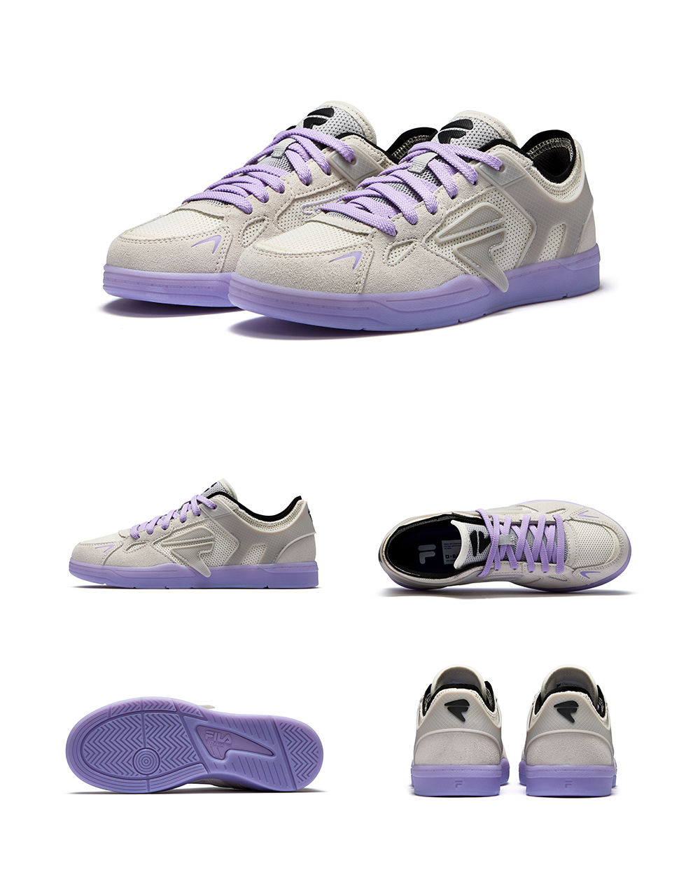 FILA FUSION FUSION GRAB Women Skate Shoes (Grey)