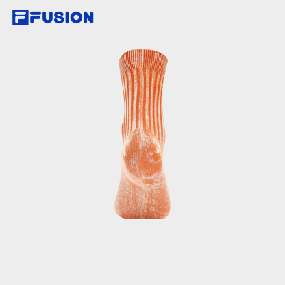 FILA FUSION INLINE Unisex Mid-Length Socks in Orange