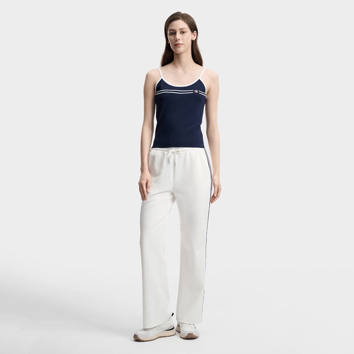 [Mini Yang's Pick] FILA WOMEN'S HERITAGE Knitted Tank Top